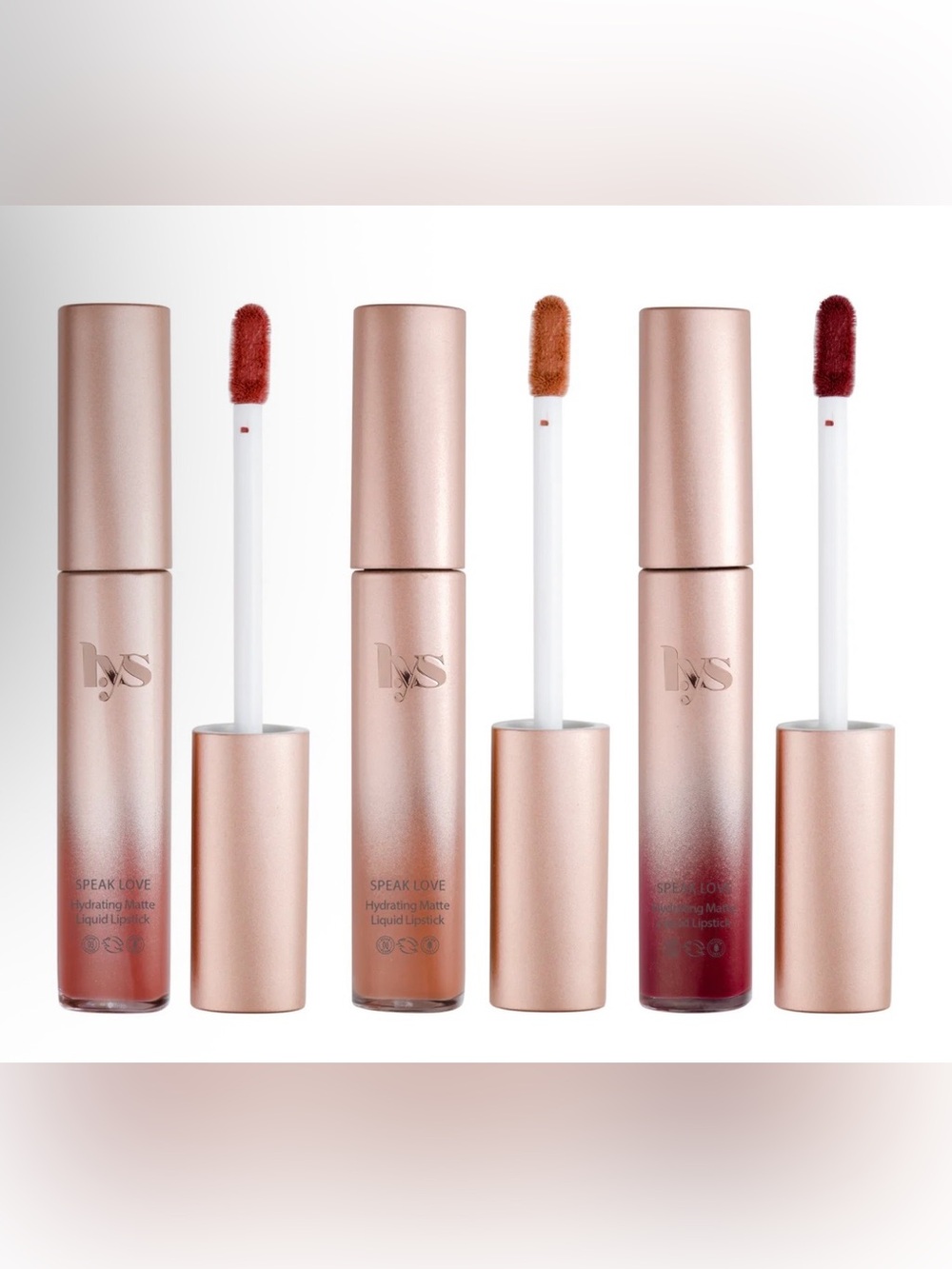 LYS Speak Love Matte Liquid Lipstick Trio